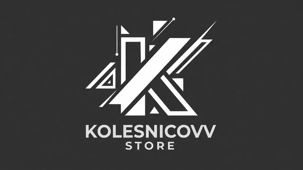 Логотип KOLESNICOVV STORE
