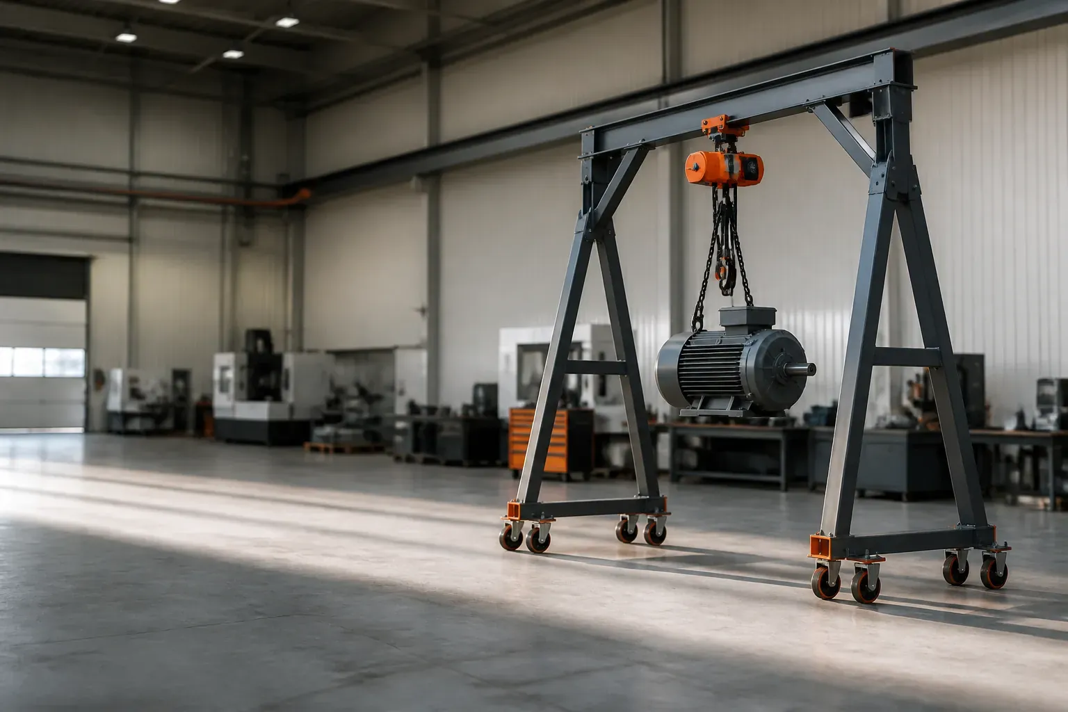 Мобильный козловой кран GTC-3 на 3,2 тонны