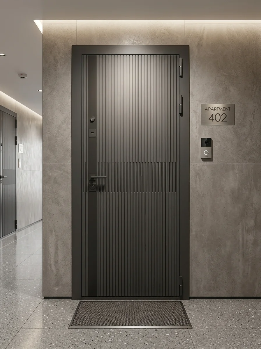 Входная дверь MATRIX GREY