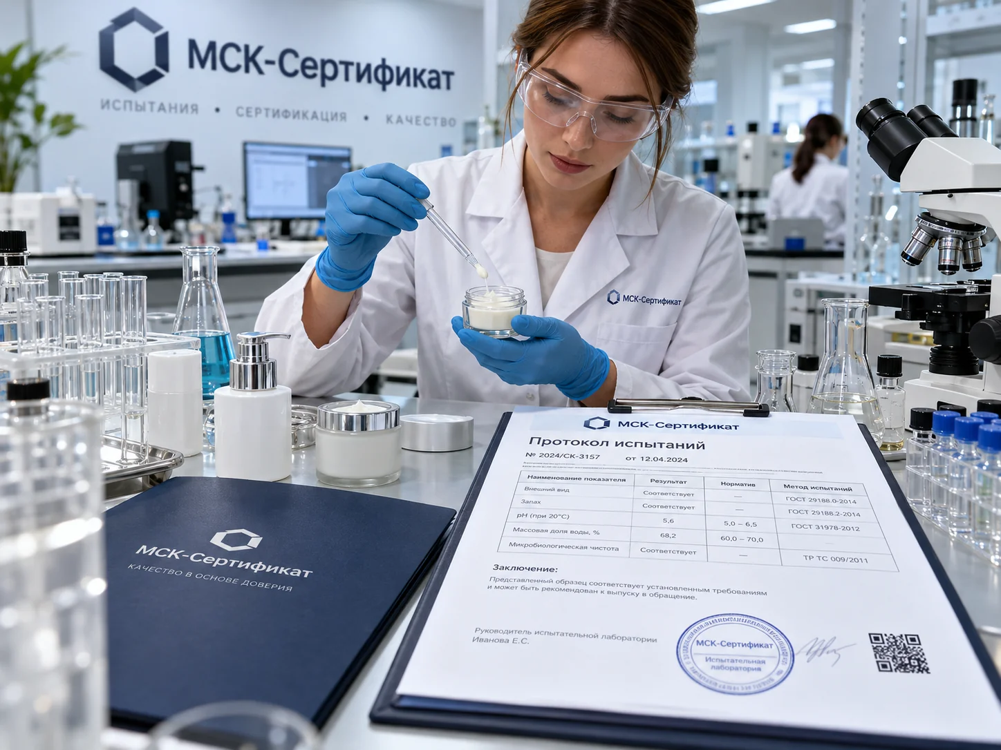 Лабораторные испытания продукции для подтверждения качества