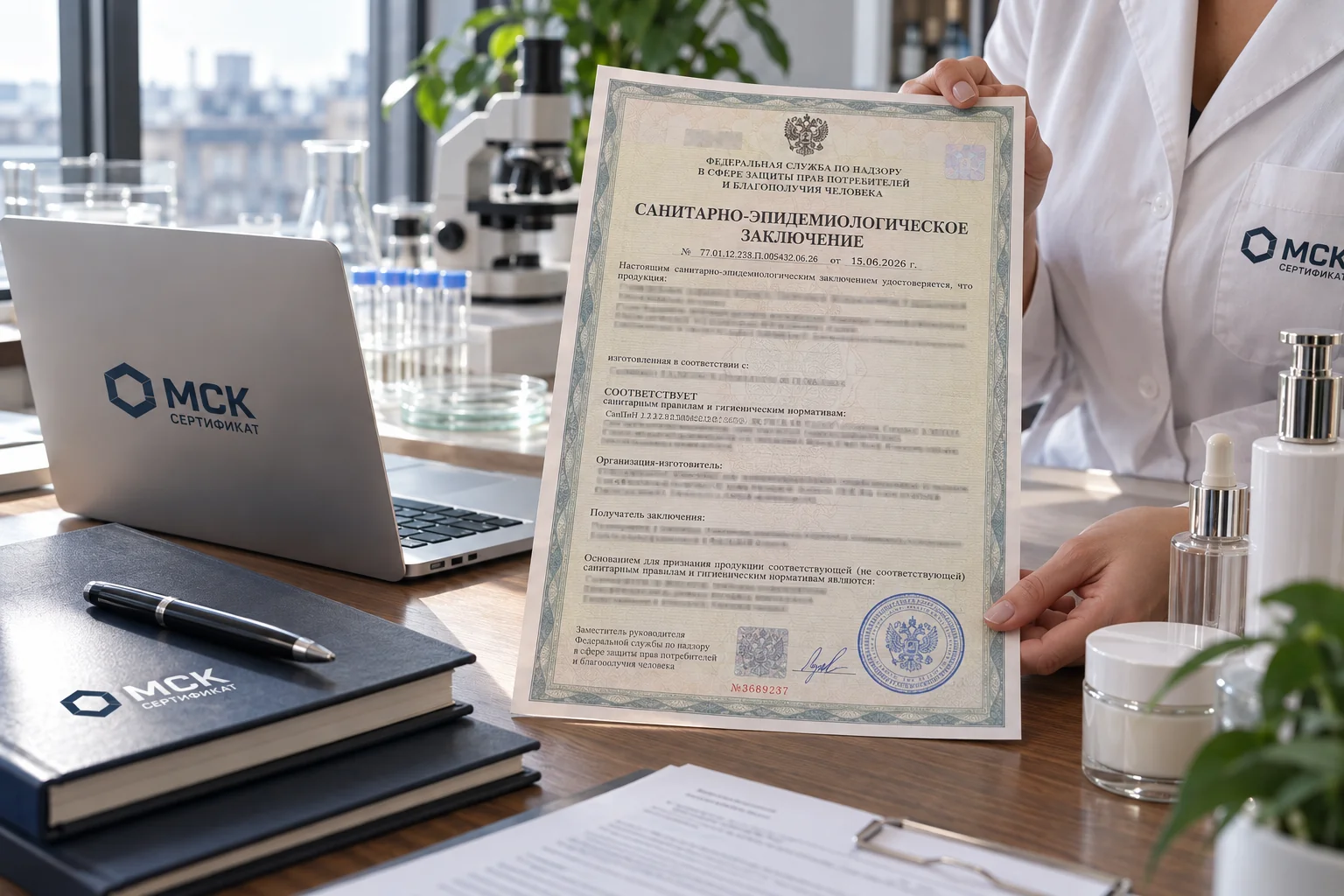 Санитарно-эпидемиологическое заключение на продукцию