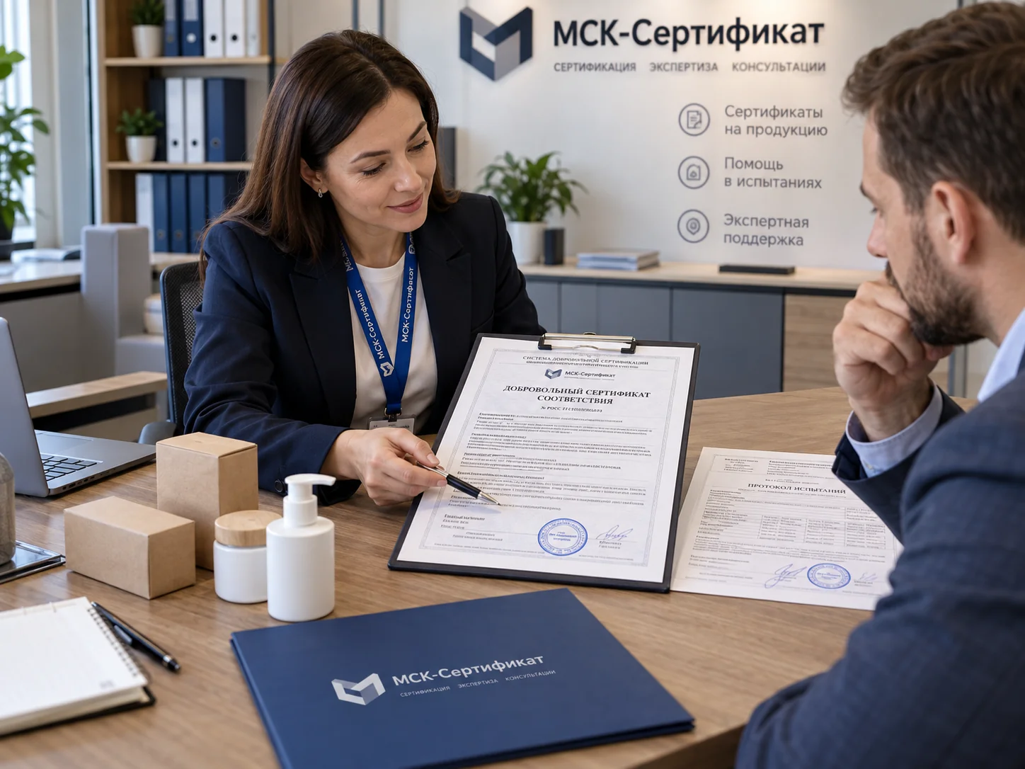 Добровольный сертификат качества на продукцию