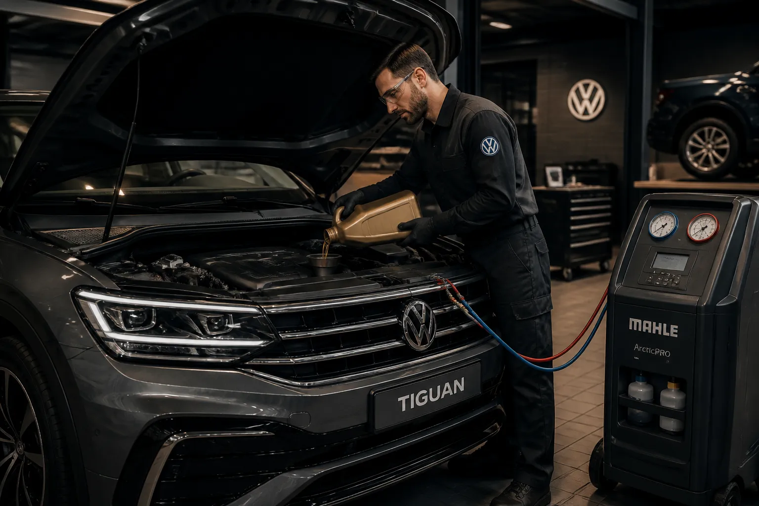Техническое обслуживание Volkswagen Tiguan