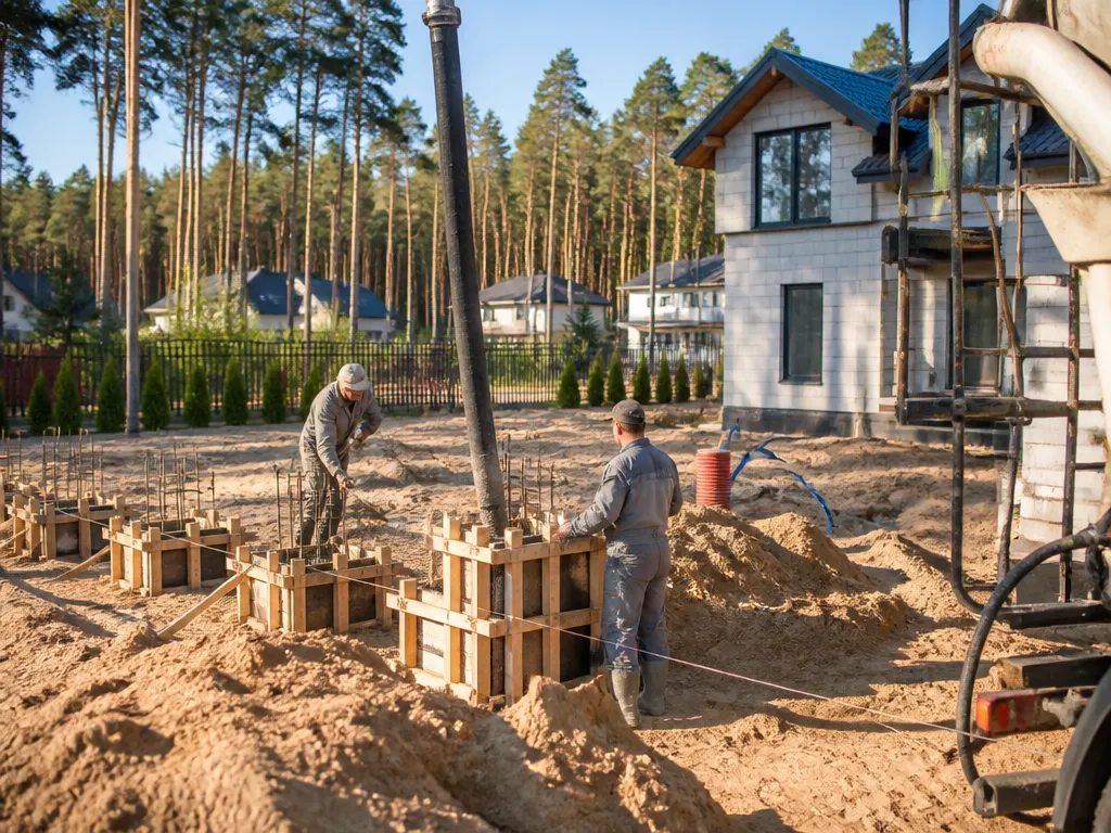 Свайно-ростверковый фундамент
