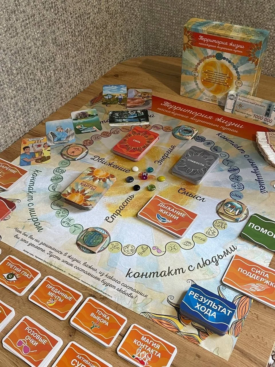 Игра Территория жизни — игровое поле