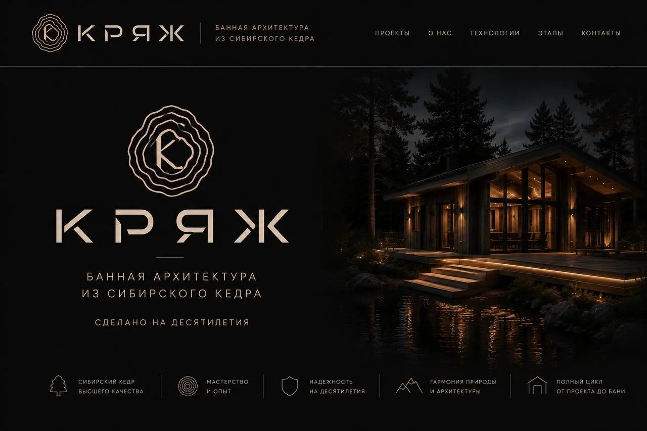 Баня из кедрового бруса