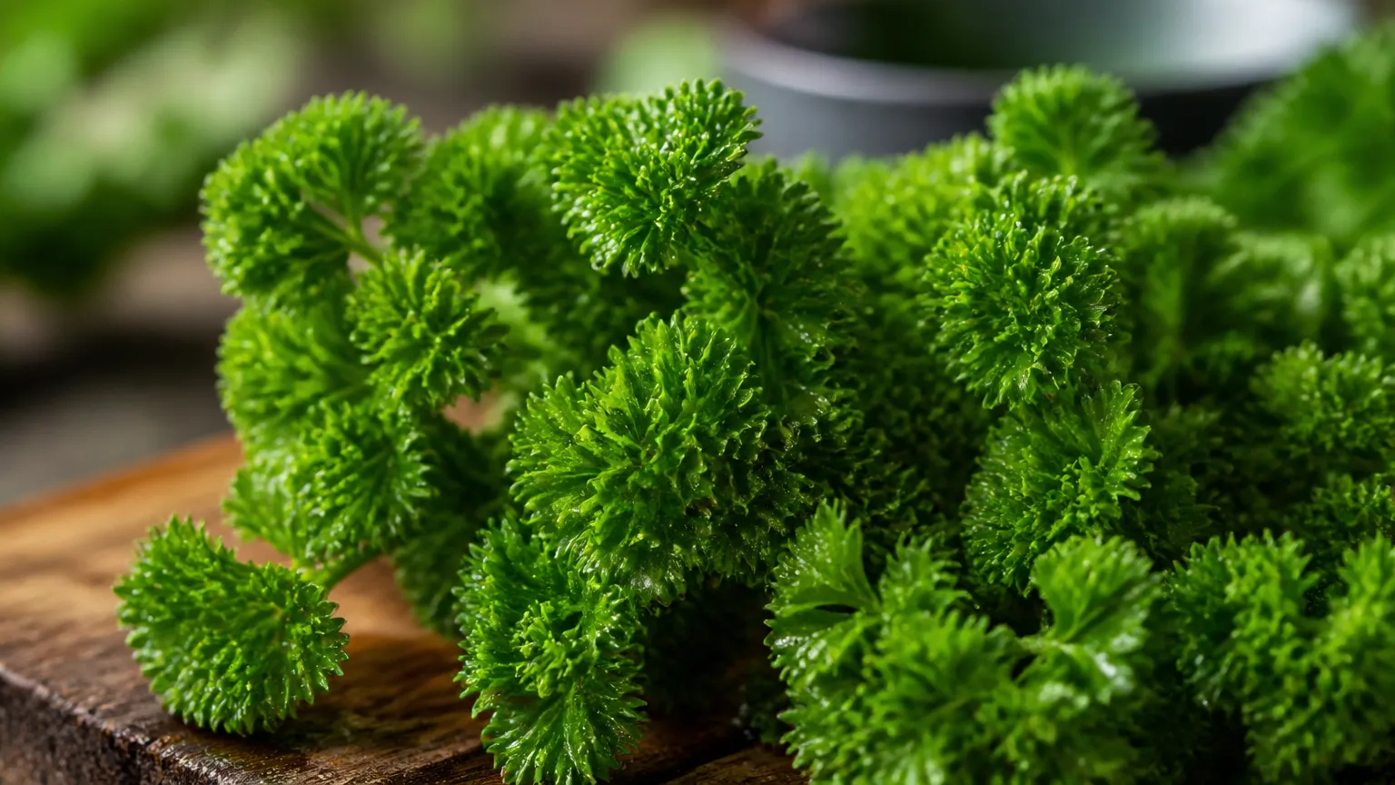 Петрушка кудрявая