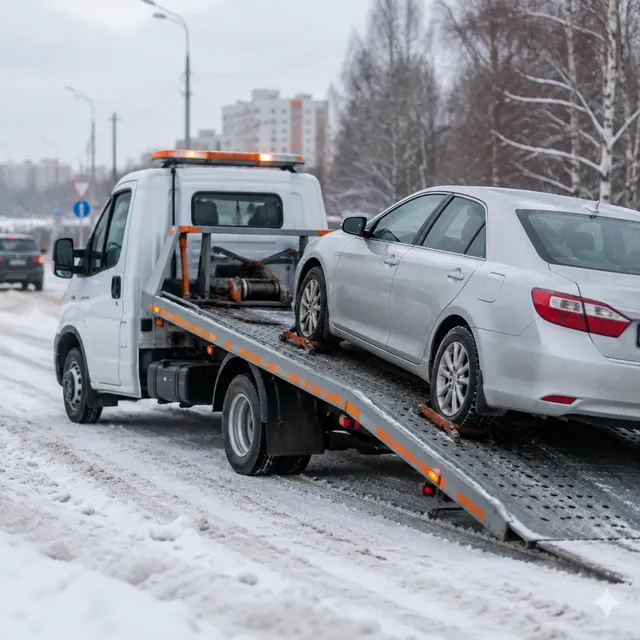 Эвакуация легковых автомобилей