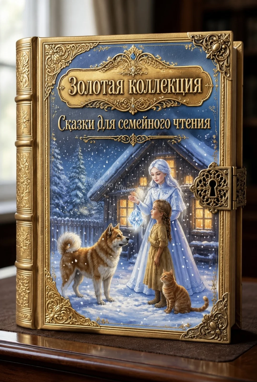 Обложка сборника сказок для всей семьи Марины Винтерс