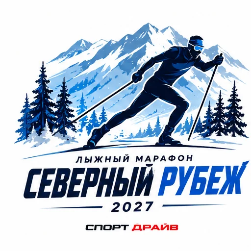 Логотип марафона «Северный рубеж»