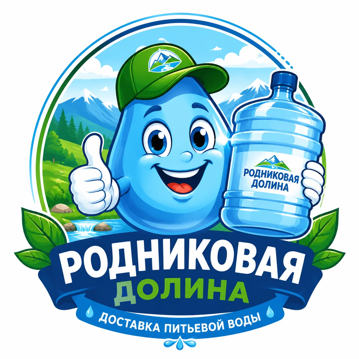 Логотип Родниковая долина