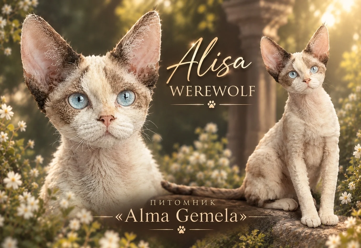 Новая кошка питомника Alma Gemala