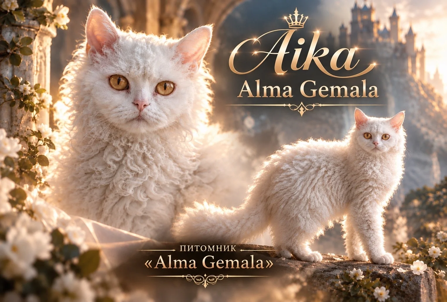 Новая кошка питомника Alma Gemala