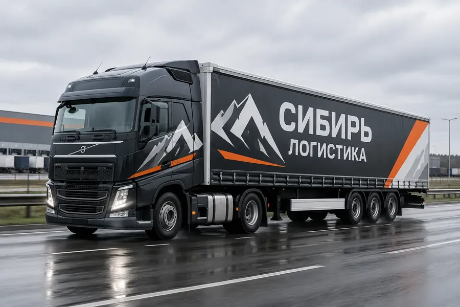 Реклама на грузовом транспорте