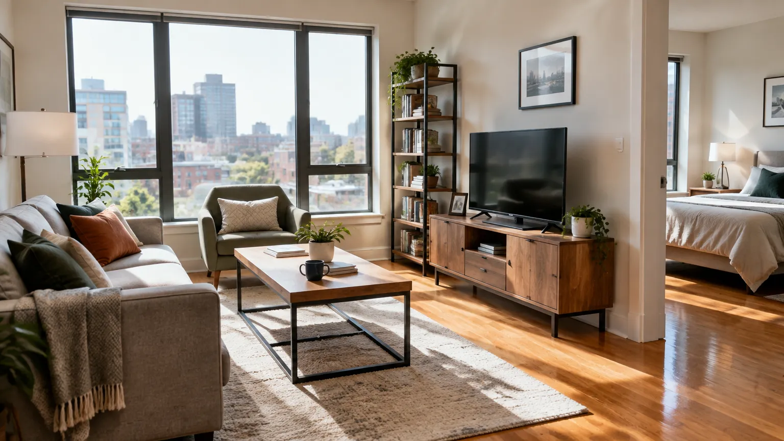 1-комнатная квартира, 42 м²