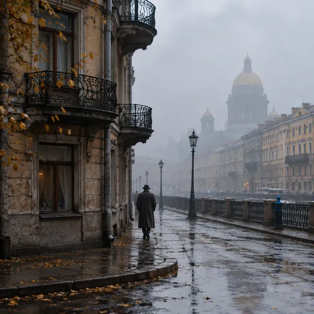 Осенний Петербург Достоевского