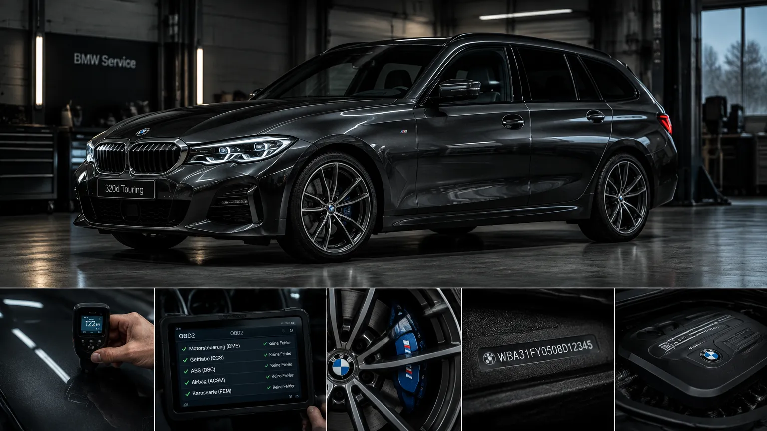Пригнанный универсал BMW 320d Touring G21