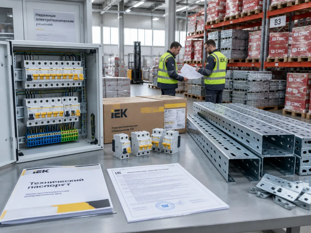 Комплект заводской исполнительной документации и паспортов качества на электрооборудование