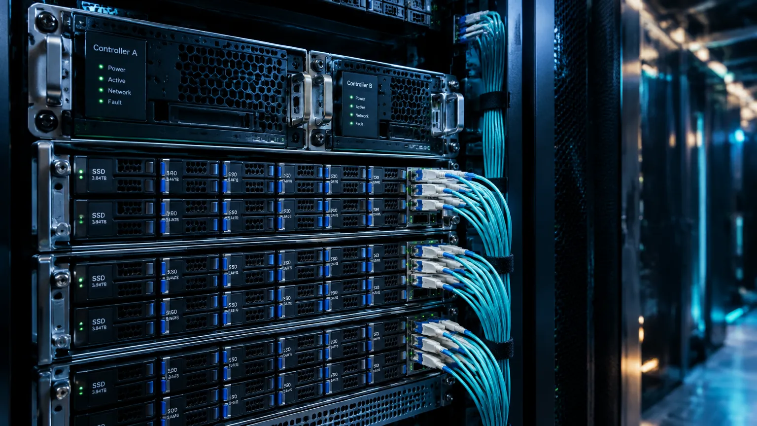 Отказоустойчивая система хранения данных All-Flash