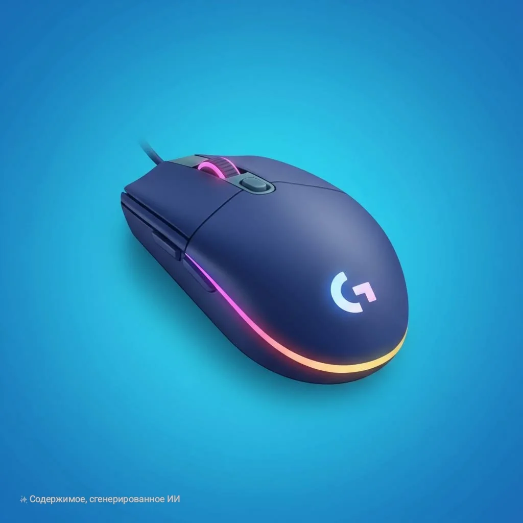 Мышь игровая Logitech G102 Blue