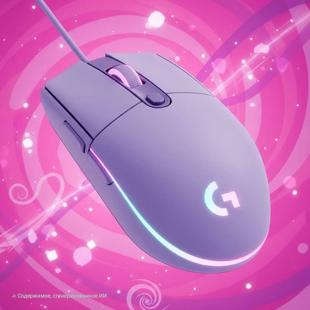 Мышь игровая Logitech G102 Pink