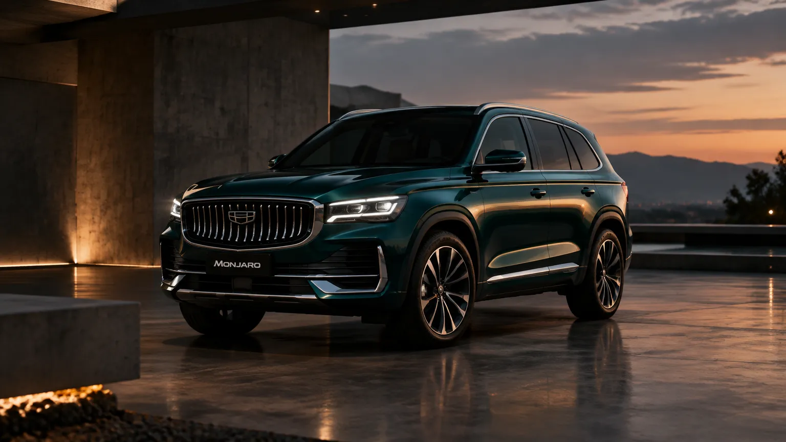 Кроссовер Geely Monjaro 2.0 4WD Flagship