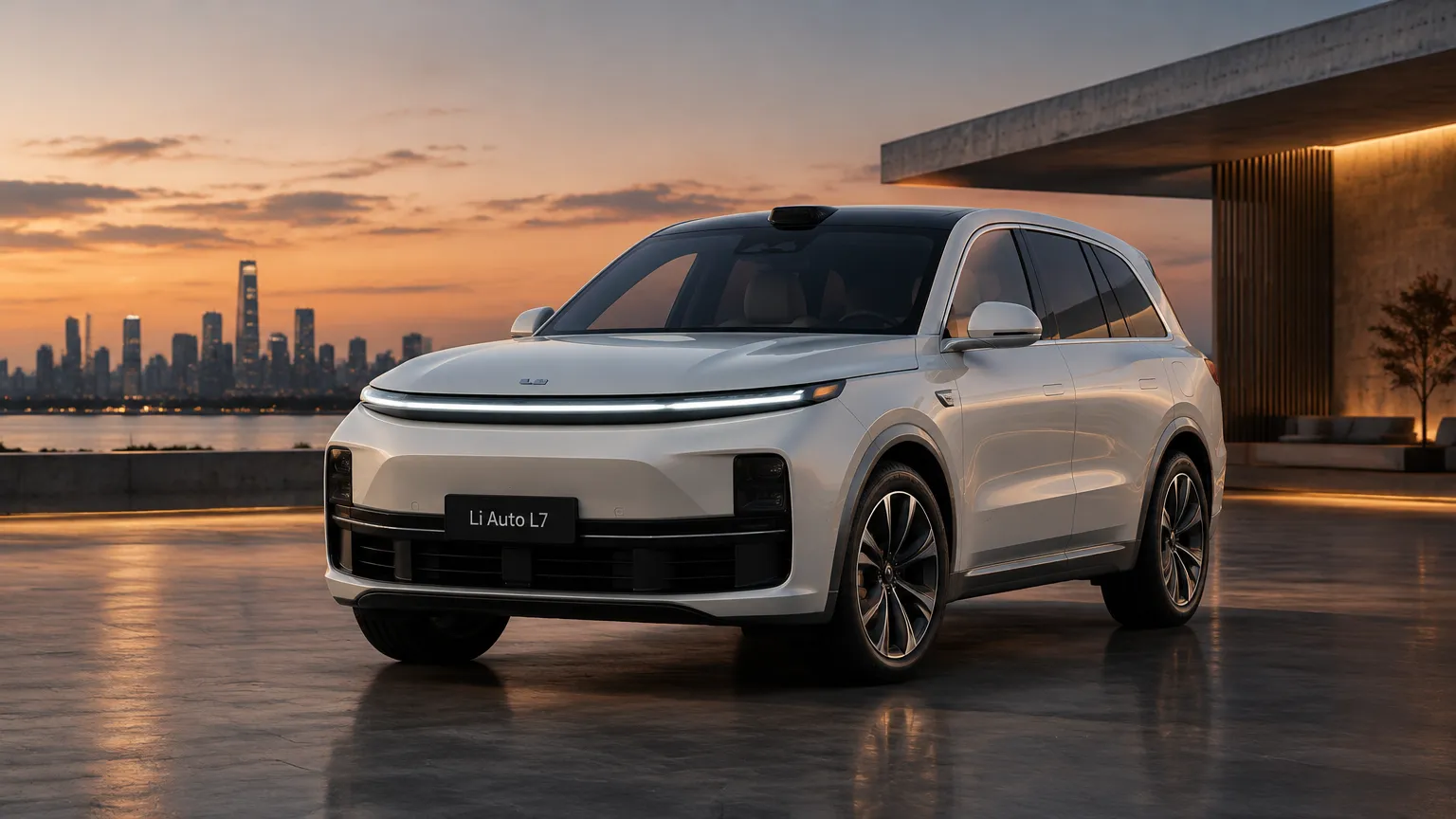 Гибридный кроссовер Li Auto L7 Max