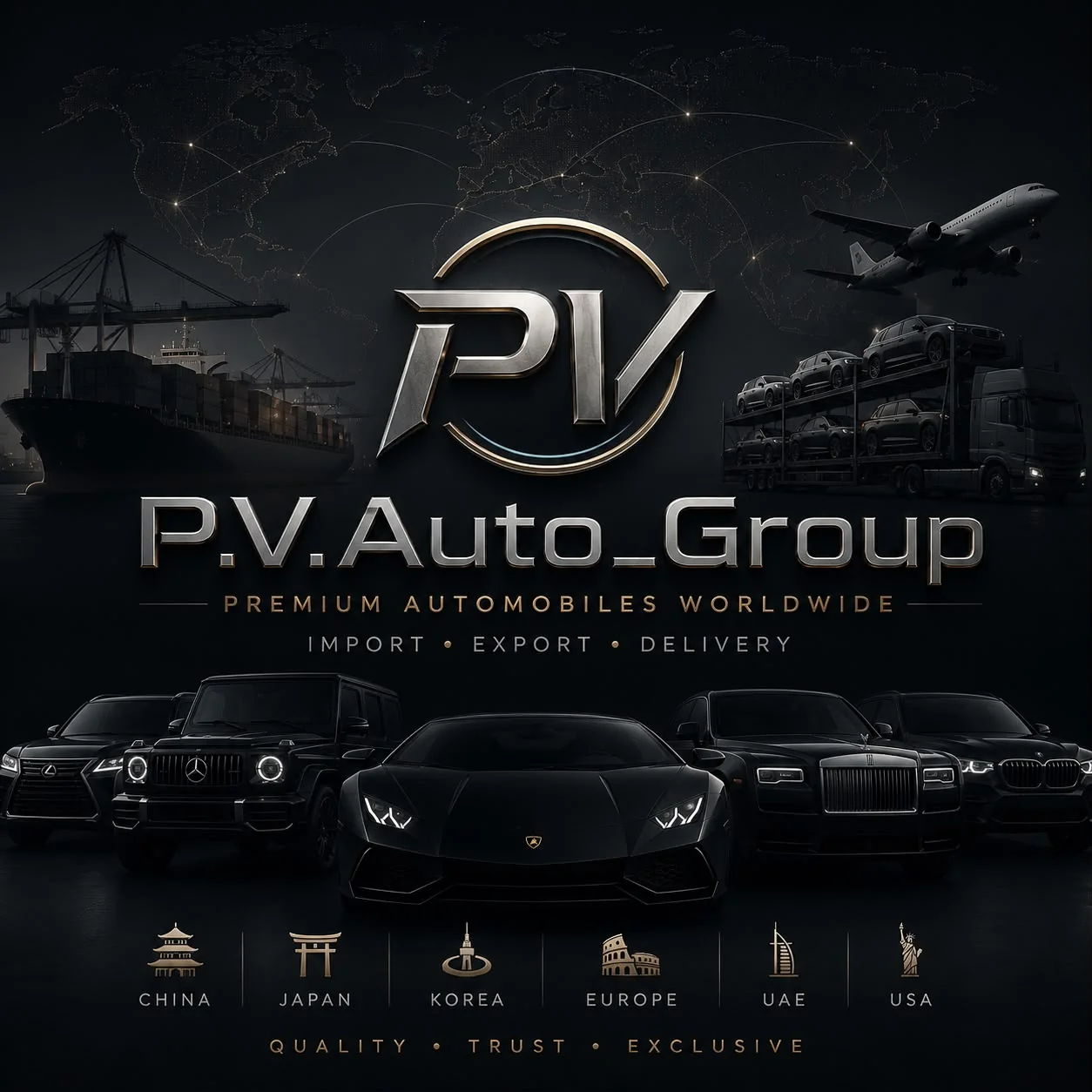 Логотип P.V.Auto_Group