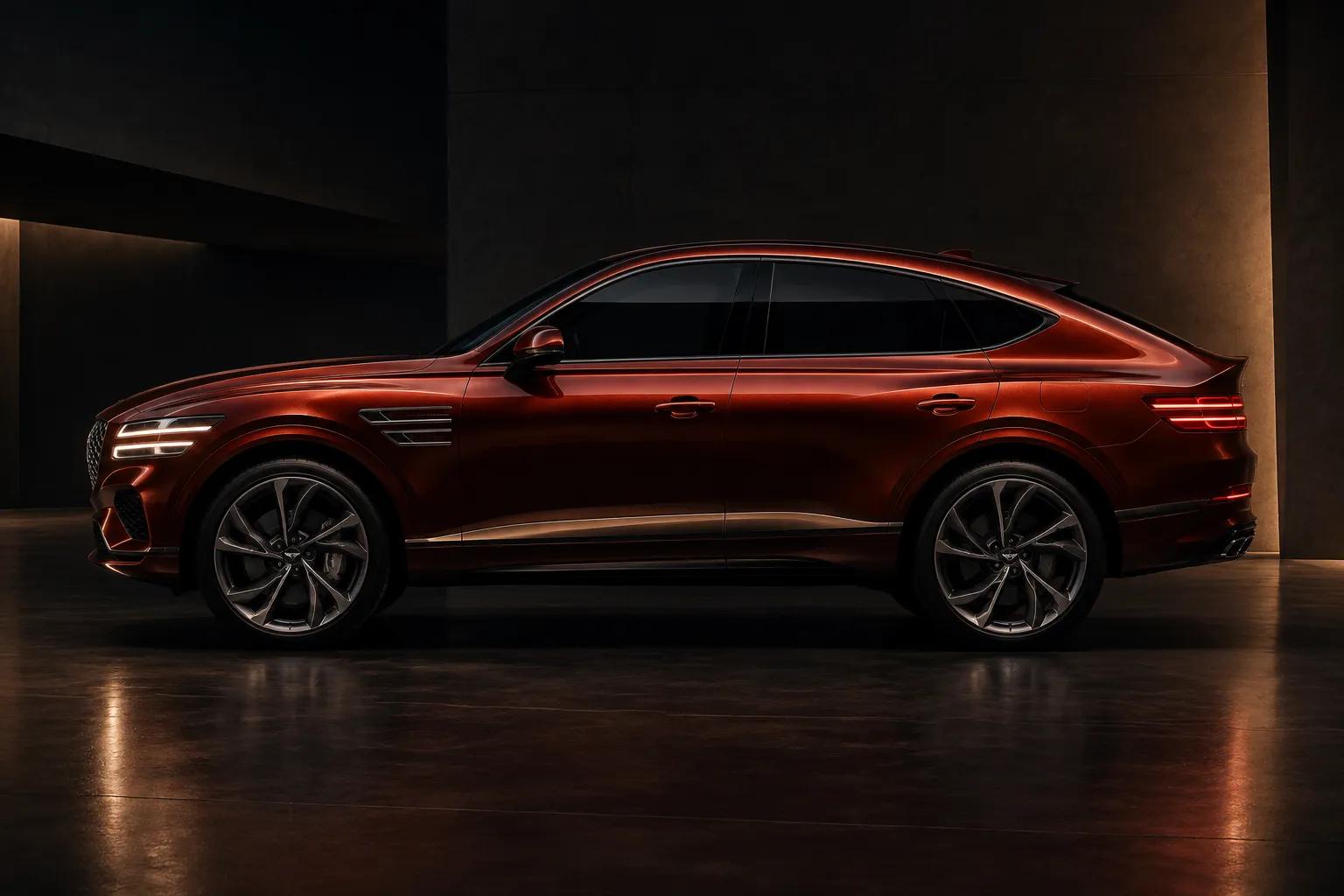 Genesis GV80 Coupe 2024 под заказ из Южной Кореи