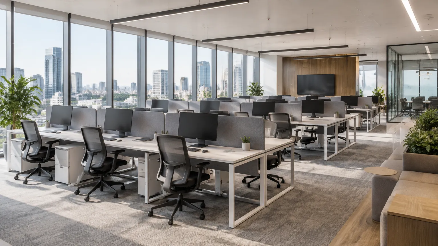 Open-space для IT-компании на 36 мест
