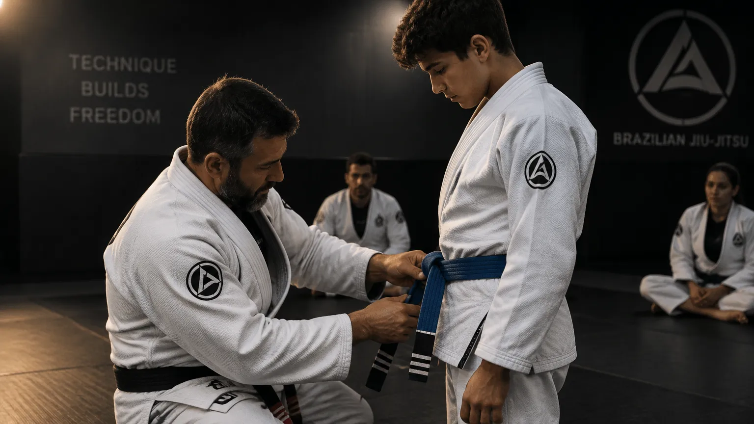 Пояса и этапы спортивной аттестации в академии AVA BJJ