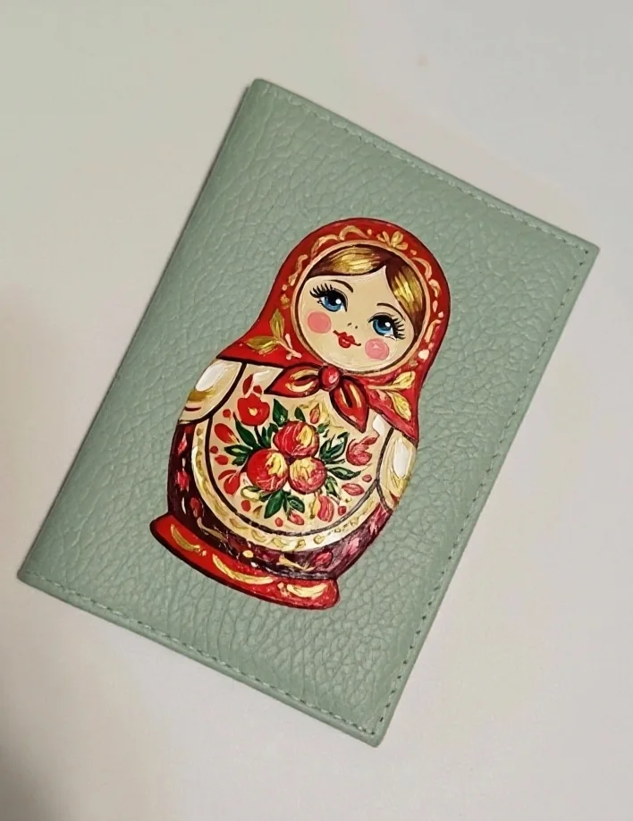 Мастер-класс по декору обложки для паспорта