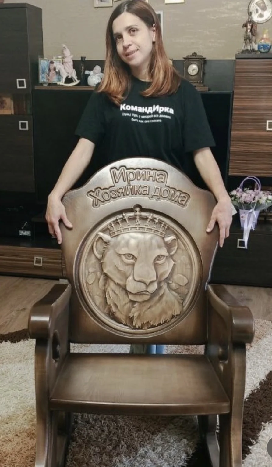 Подарочный трон у клиента