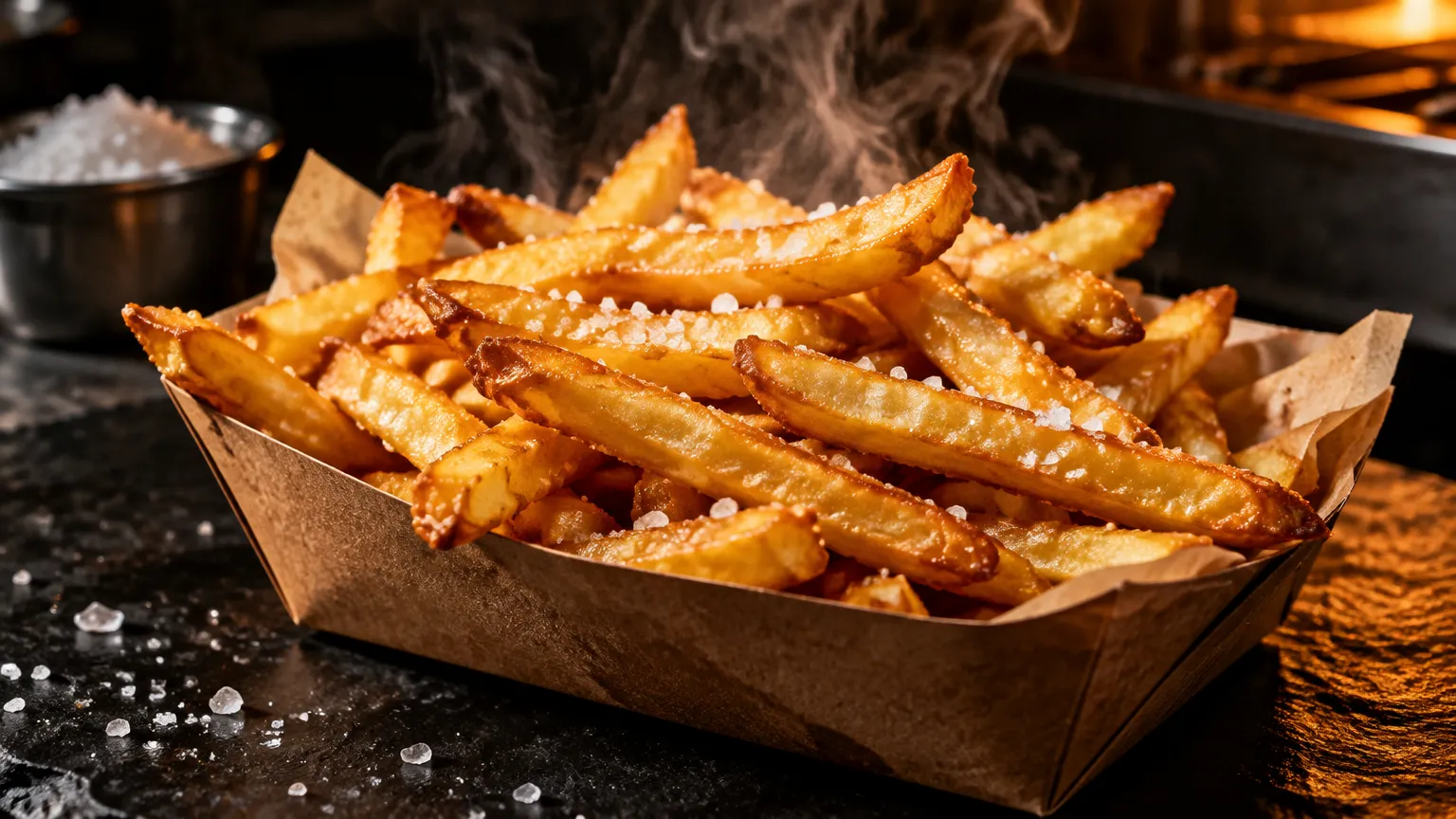 Картофель фри золотистый