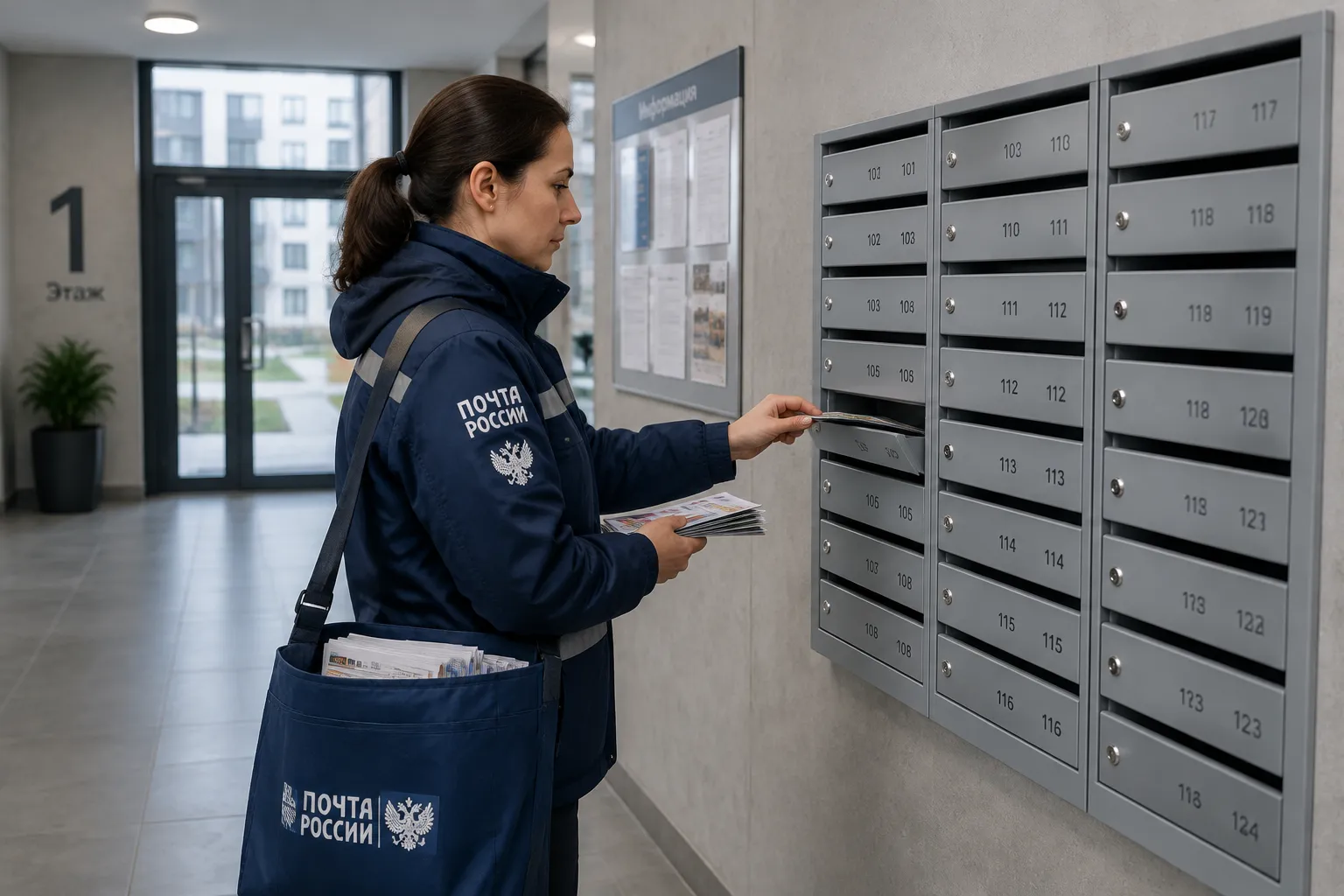 Распространение полиграфии по почтовым ящикам городов Подмосковья и РФ
