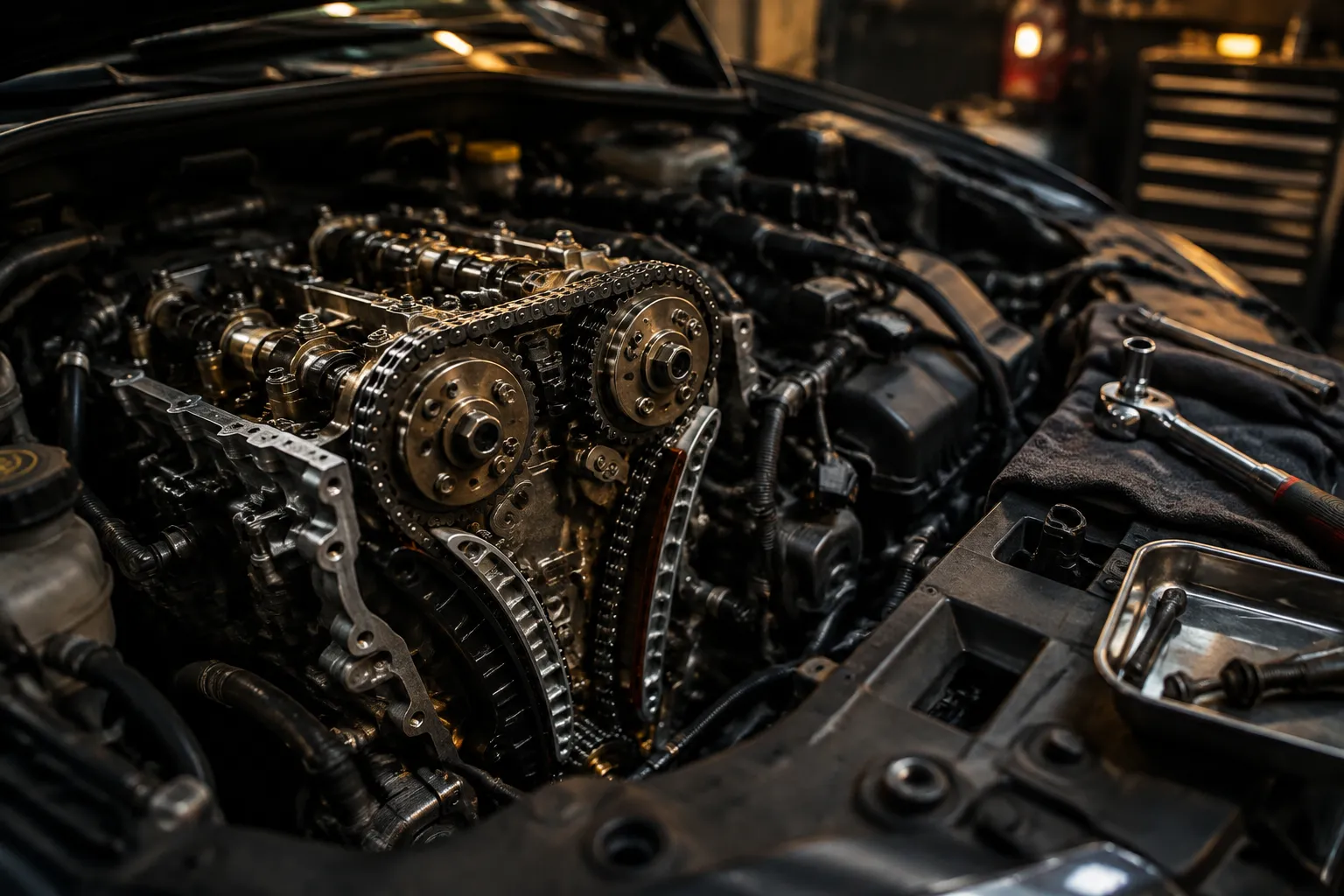 Устранение последствий проскока цепи ГРМ Kia Ceed