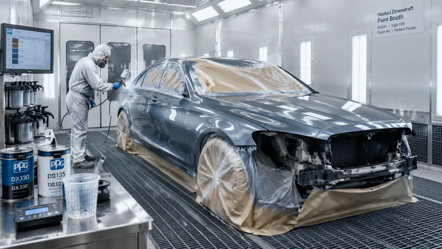 Полная покраска автомобиля