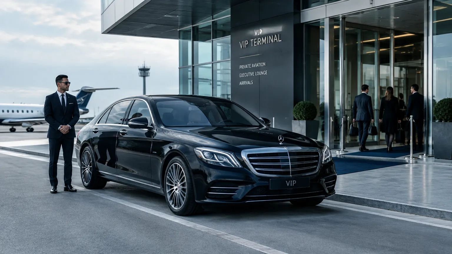 Представительский автомобиль для встречи VIP-гостей