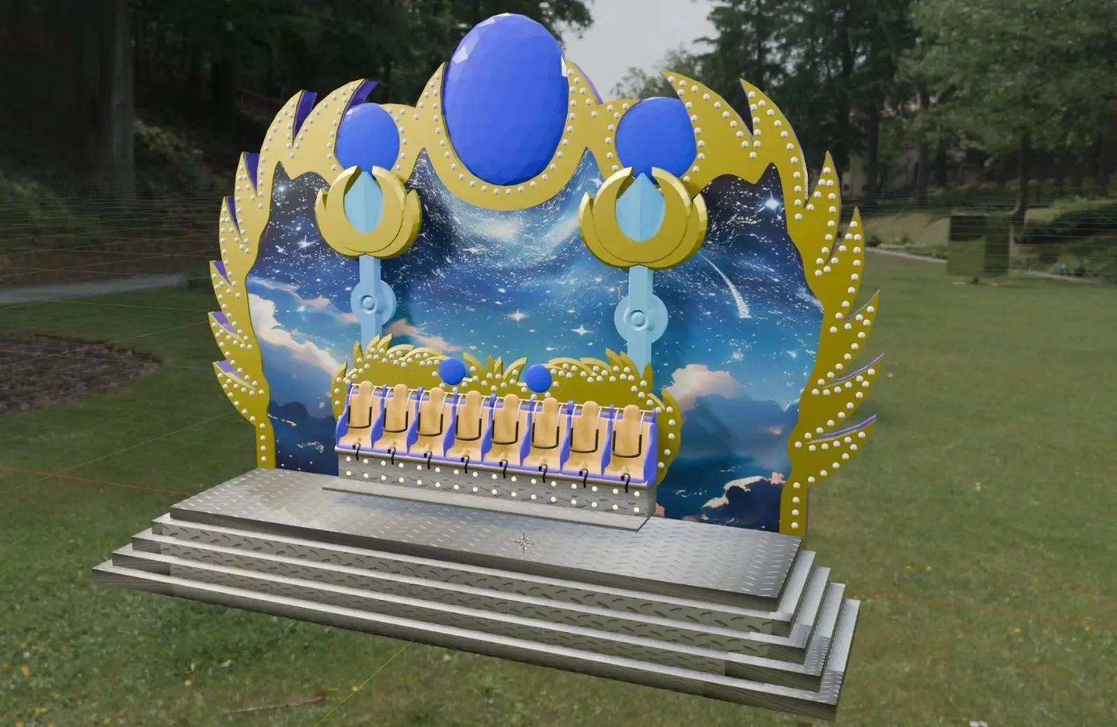 Крылатая скамья