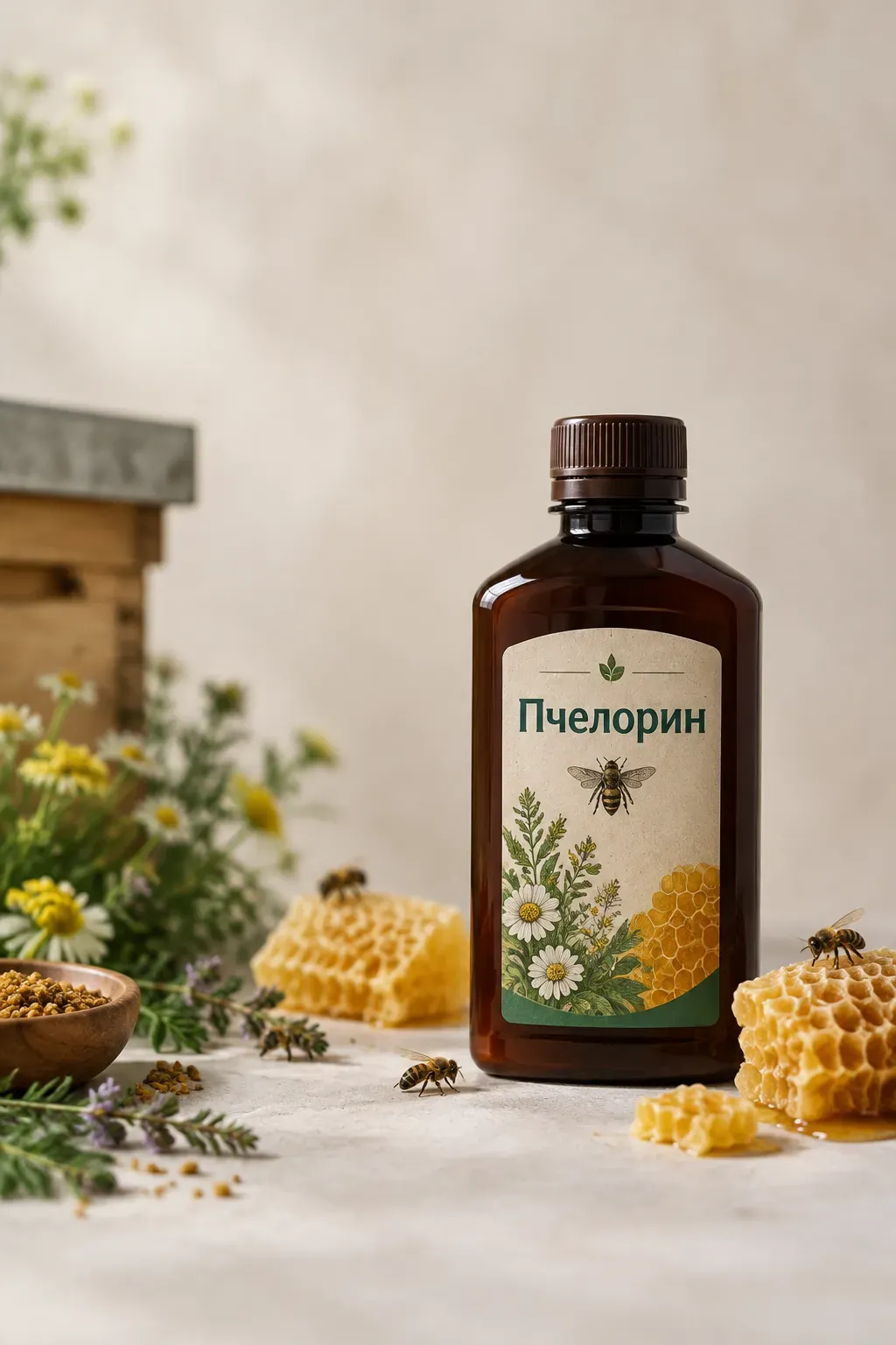 Флакон фитоэкстракта «Пчелорин»