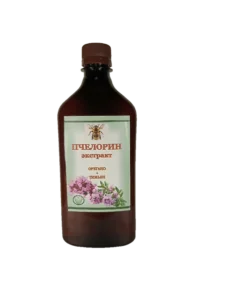 Темные пластиковые флаконы фитоэкстракта «Пчелорин»