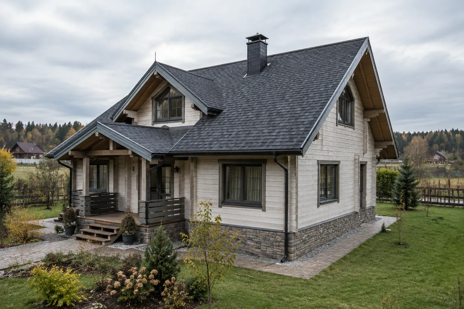 Реконструкция крыши 160 м² в Истринском районе