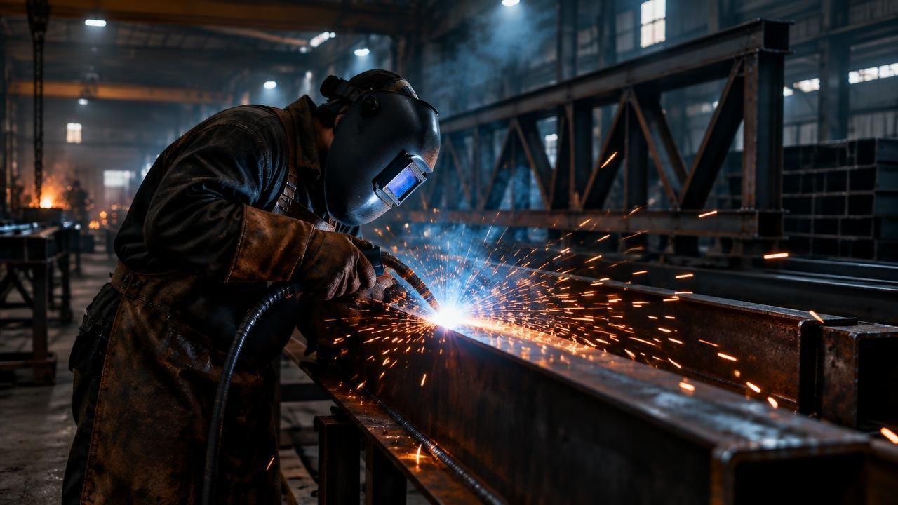 Сварочные и сборочные работы на производстве металлоконструкций