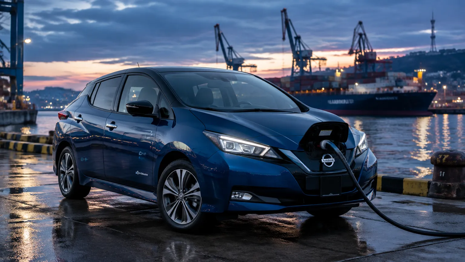 Электромобиль Nissan Leaf e+ 62 kWh из Японии