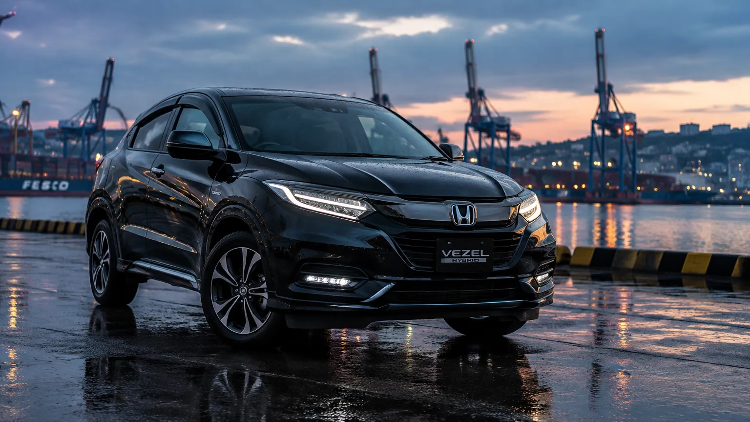 Honda Vezel 1.5 Hybrid на стоянке СВХ