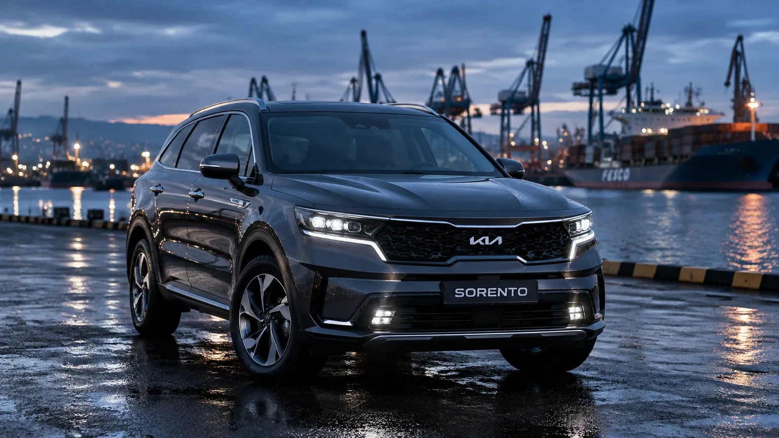 Kia Sorento 2.2D на выдаче во Владивостоке