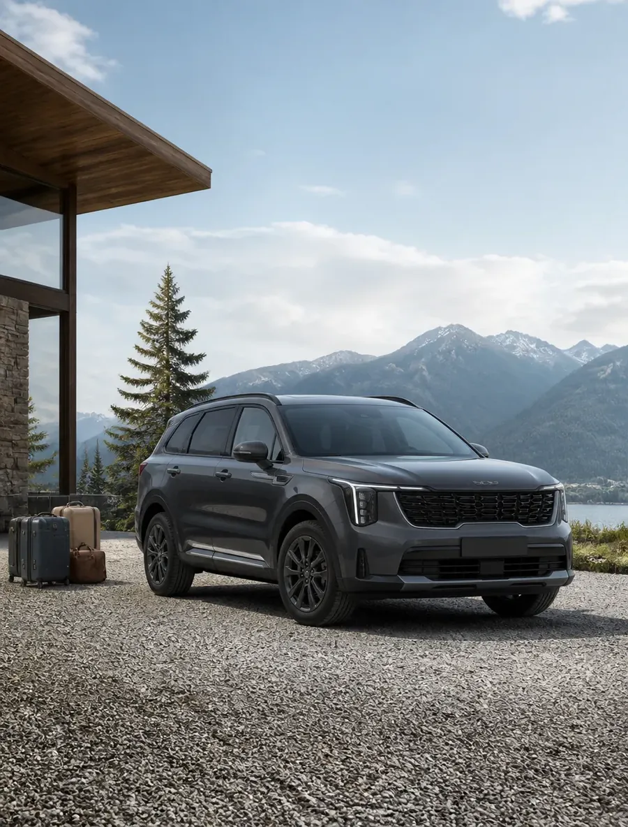 Семиместный Kia Sorento для семьи из Новосибирска