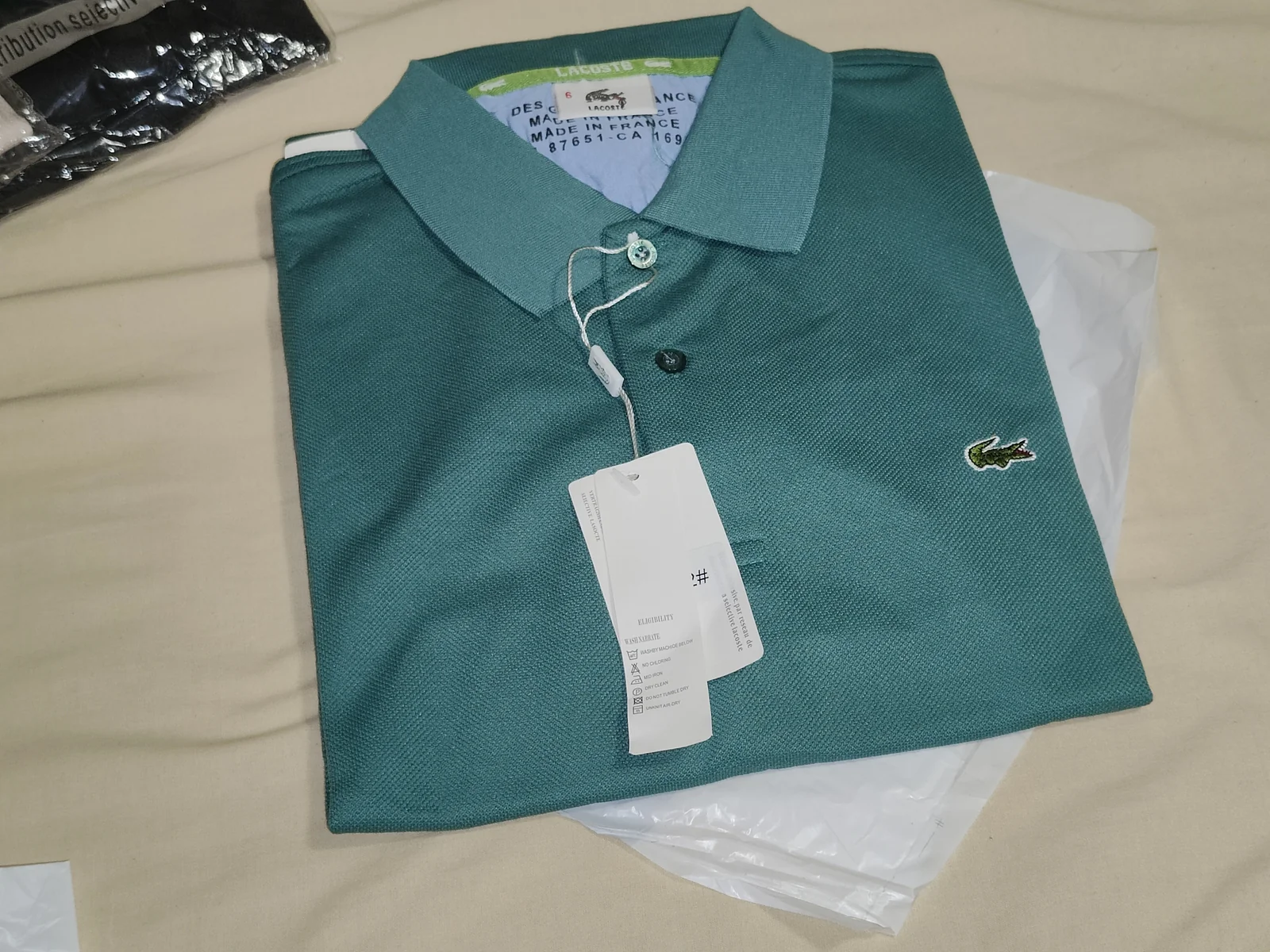 Футболка поло мужское Lacoste